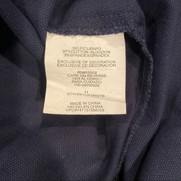Copper Key Navy Mini Skirt Size 11 - Picture 8 of 9